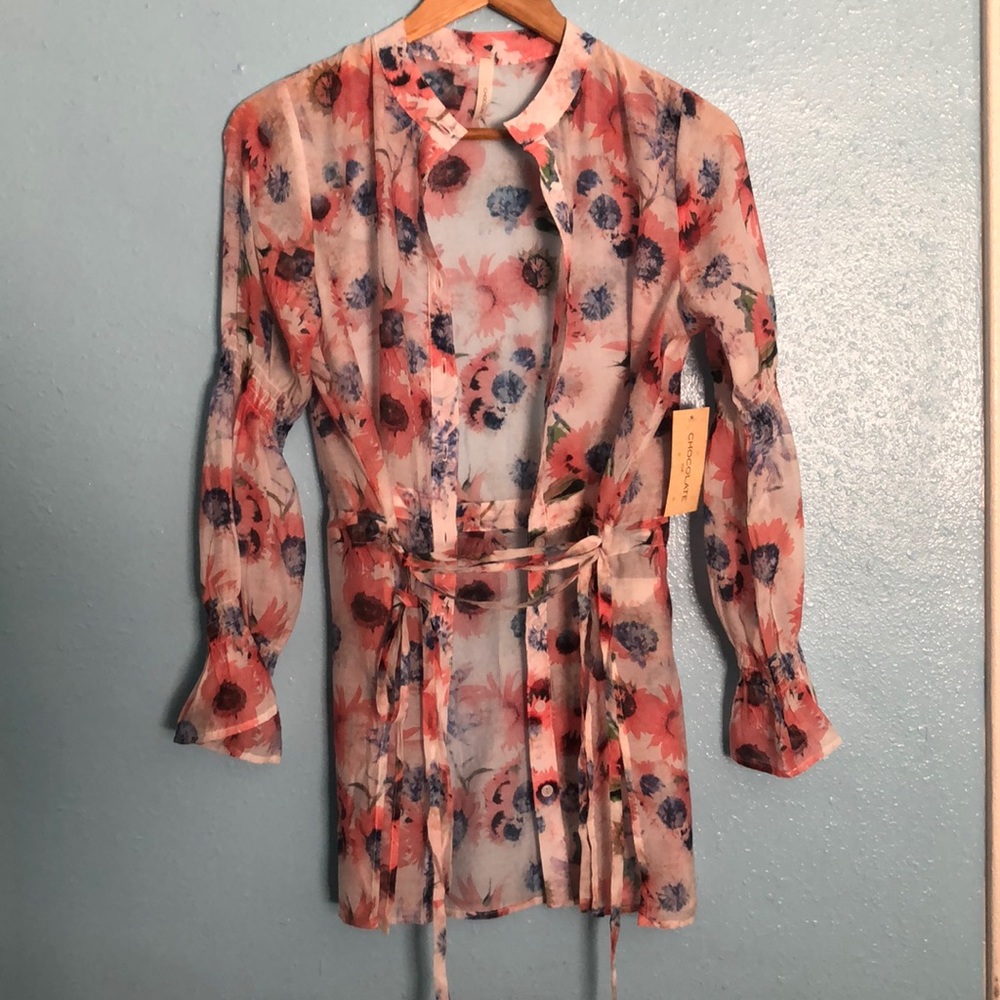 Beach Sheer Throw On Dress 🌸